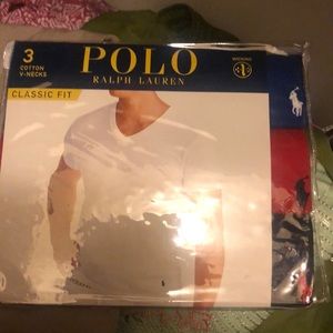 Polo by Ralph Lauren Shirts - 3 cotton v necks by polo Polo by Ralph Lauren Shirts - 3 cotton v necks by polo